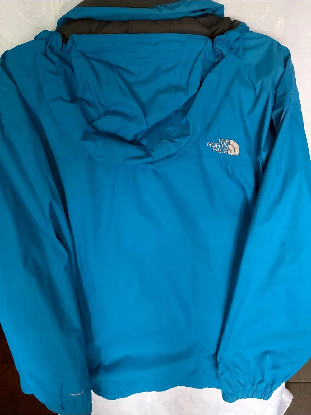 The North Face Men’s Bright Blue Windbreaker Jacket